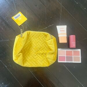 NEW Ulta Beauty Eyeshadow, Blush, Primer and Makeup bag